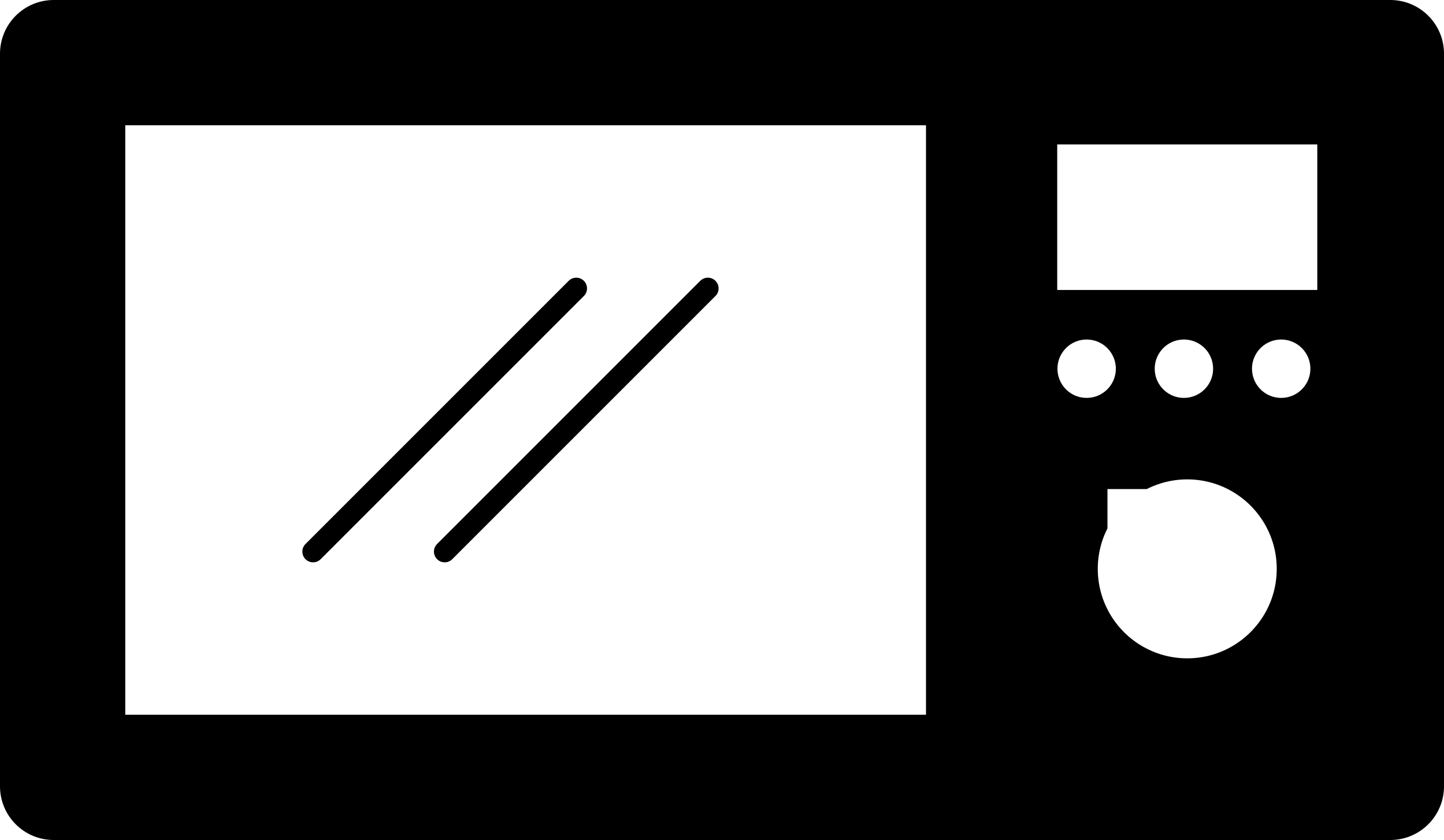 Little Microwave Oven Stencil Svg Vector Free Vectors
